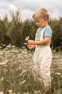 SS Boy's Bottoms Finn Pants (light ivory muslin)