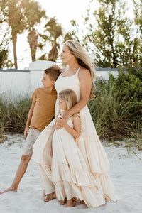 SS Women's Dress Women's Wendy Dress (sand muslin)