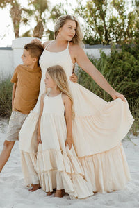 SS Women's Dress Women's Wendy Dress (sand muslin)