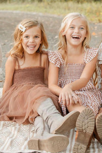 SS Girl's Dress Isa Dress (cedar tulle)