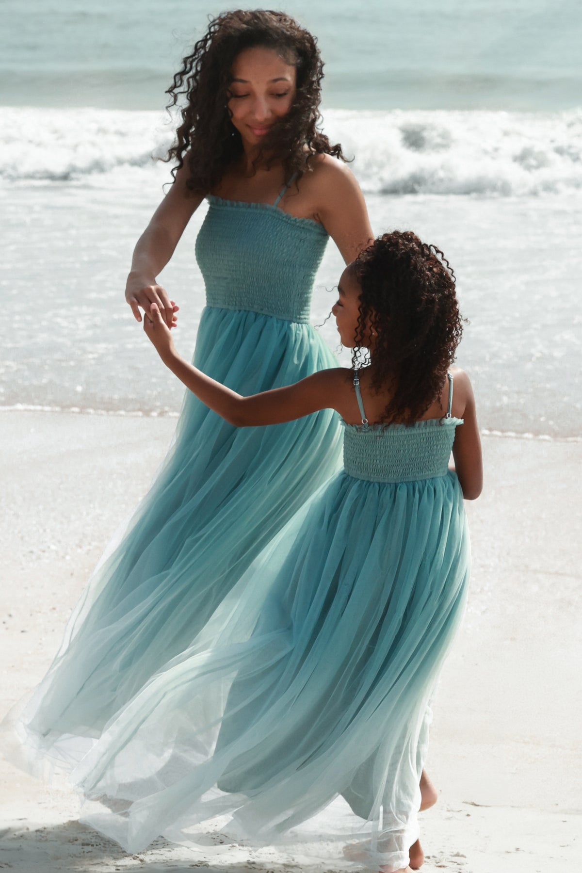 SS Women's Dress Women's Isa Maxi (blue ombre tulle)