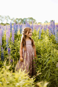 SS Girl's Dress Fiona Lace Dress (lavender pink)