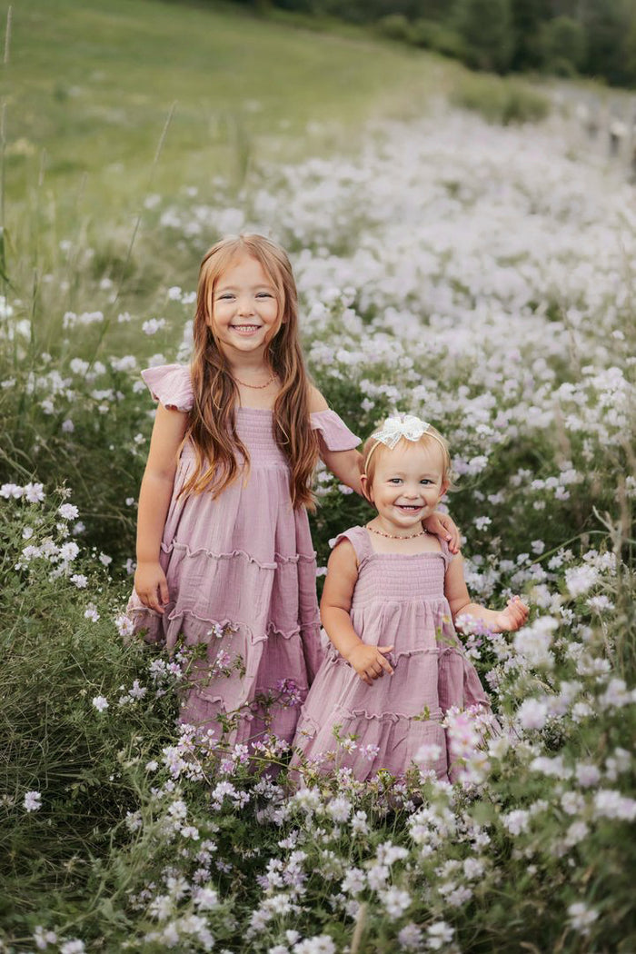 SS Girl's Dress Marabella Dress (peony muslin)
