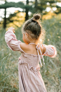 SS Girl's Dress Pippa Dress (peony muslin)