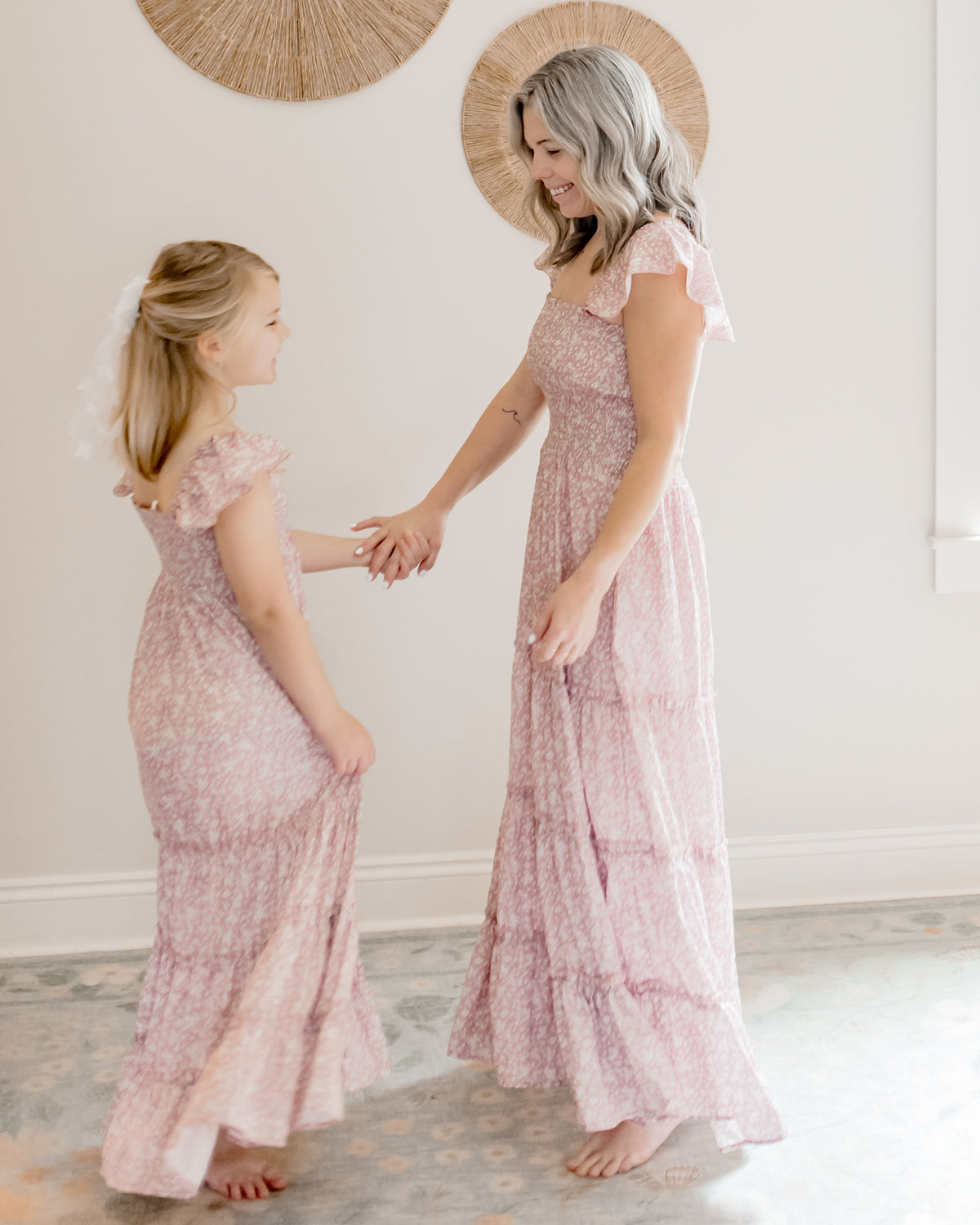 SS Women's Dress Women's Marabella Dress (dusty pink floral)
