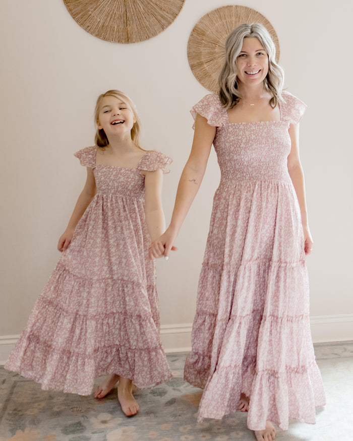 SS Women's Dress Women's Marabella Dress (dusty pink floral)