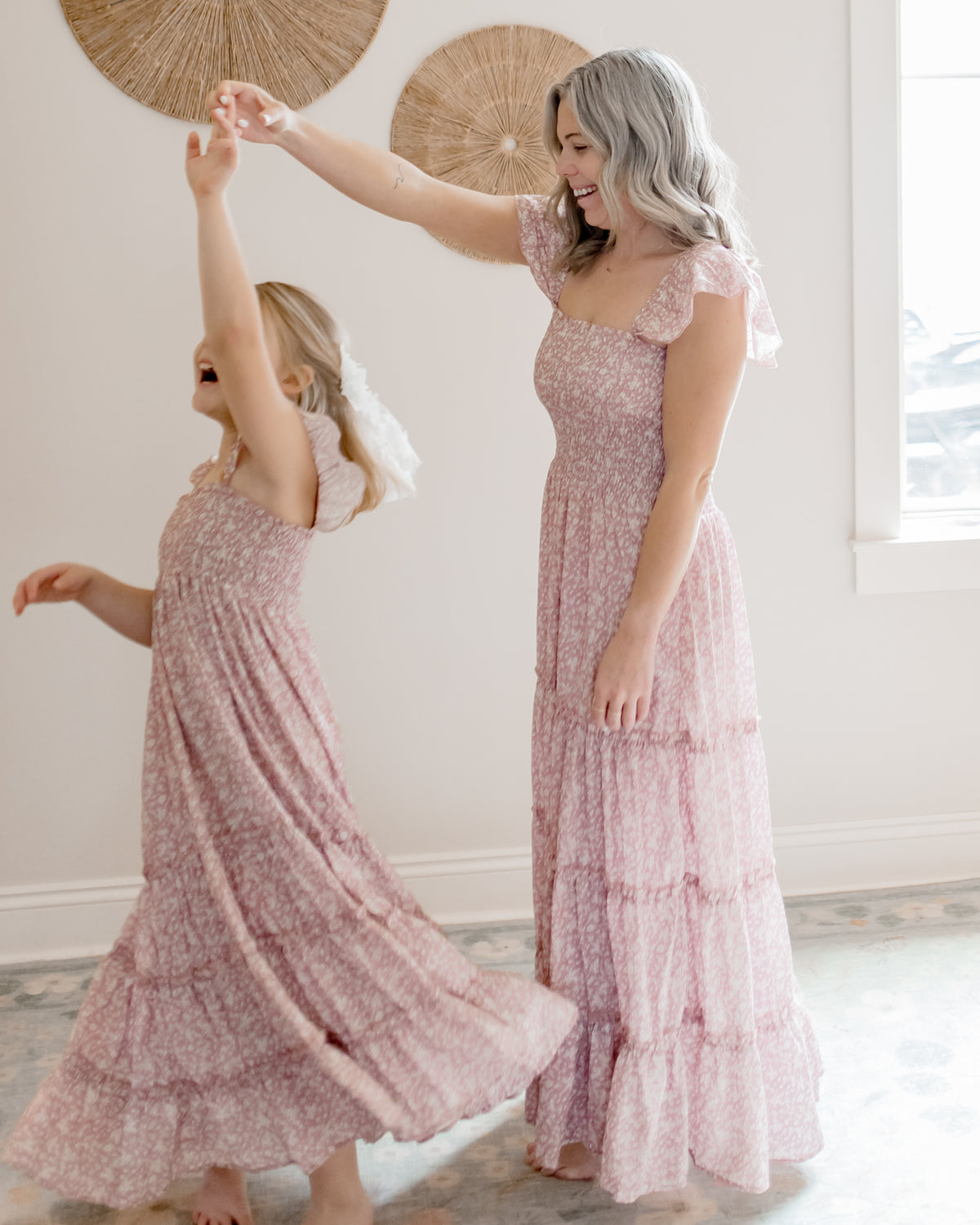 SS Women's Dress Women's Marabella Dress (dusty pink floral)