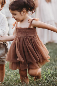 SS Girl's Dress Isa Dress (cedar tulle)