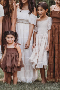 SS Girl's Dress Isa Dress (cedar tulle)