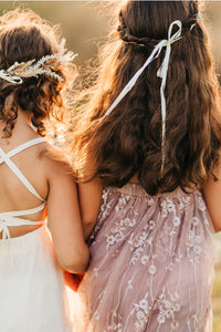 SS Girl's Dress Fiona Lace Dress (lavender pink)