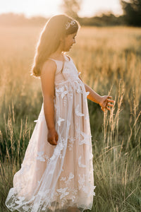 SS Girl's Dress Butterfly Dress (natural)