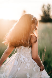 SS Girl's Dress Butterfly Dress (natural)