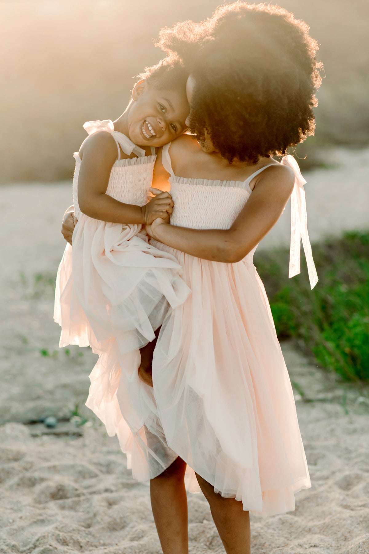 SS Girl's Dress Isa Dress (blush tulle)