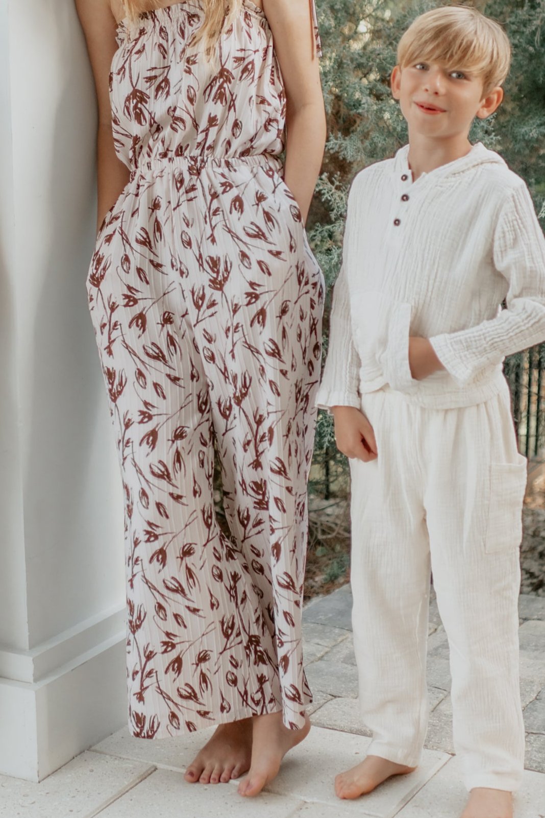 SS Boy's Bottoms Finn Pants (light ivory muslin)