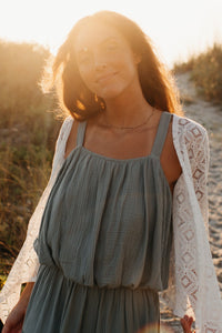 SS Women's Top Women's Hadley Cardigan (light ivory) FINAL SALE