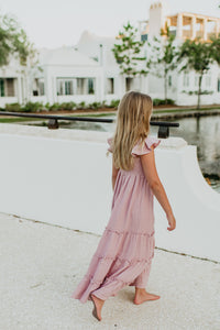 SS Girl's Dress Marabella Dress (peony muslin)