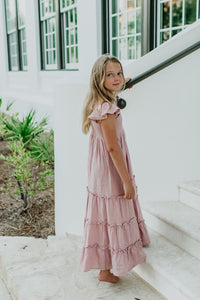 SS Girl's Dress Marabella Dress (peony muslin)