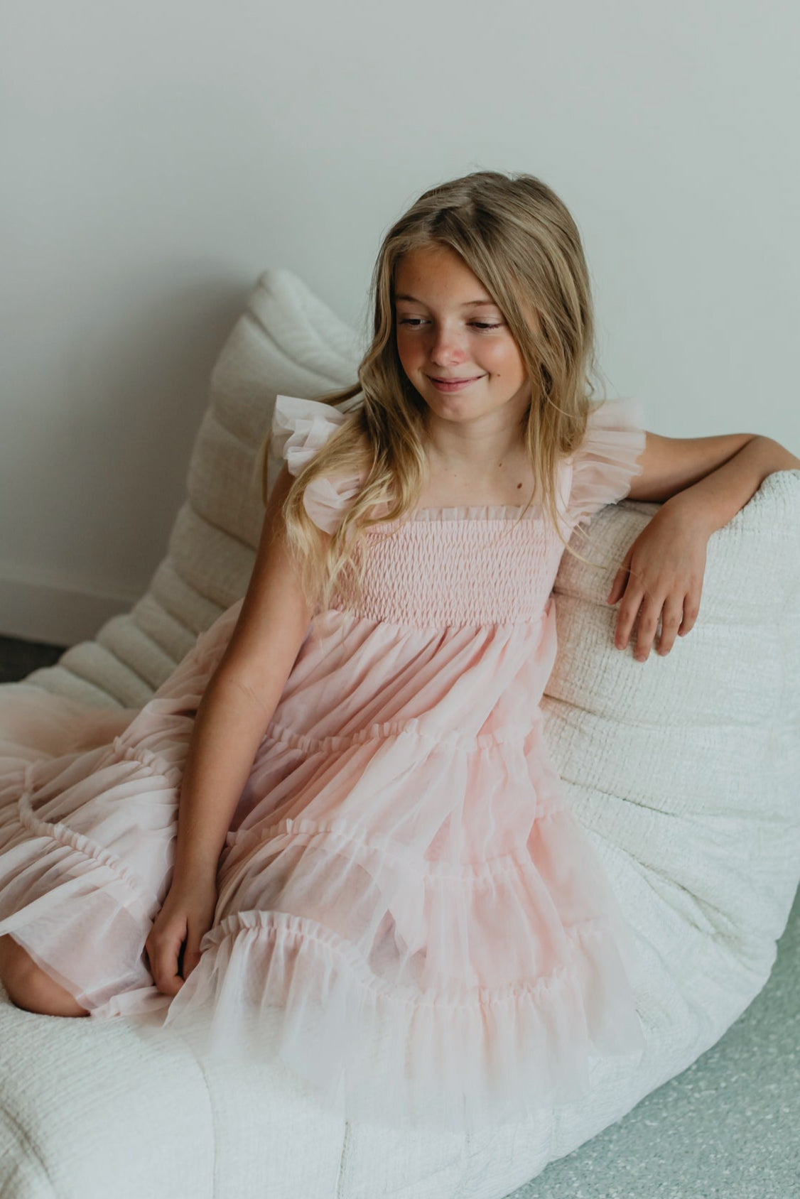 SS Girl's Dress Pia Dress (pretty pink tulle)