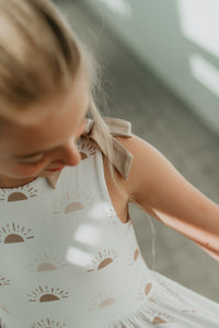 LB Girl's Dress Liza Twirl Dress (ash sun) FINAL SALE