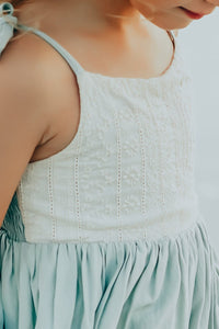 LB Girl's Sets Penny Tunic Set (sage blue) SALE