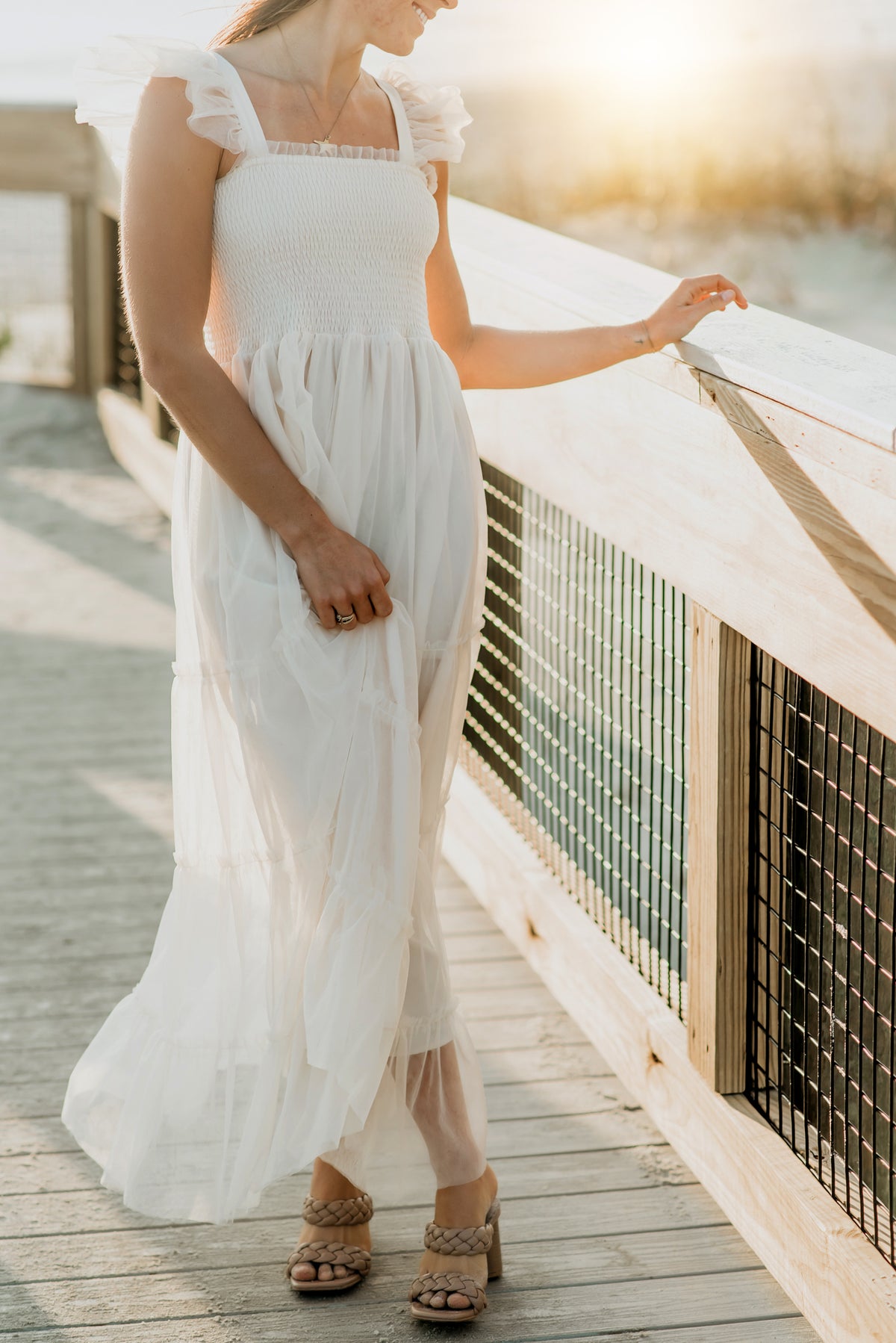 SS Women's Dress Women's Pia Dress (antique ivory tulle)