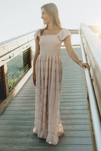 SS Women's Dress Women's Marabella Dress (soft pink chiffon)