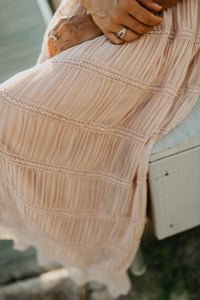 SS Women's Dress Women's Marabella Dress (soft pink chiffon)