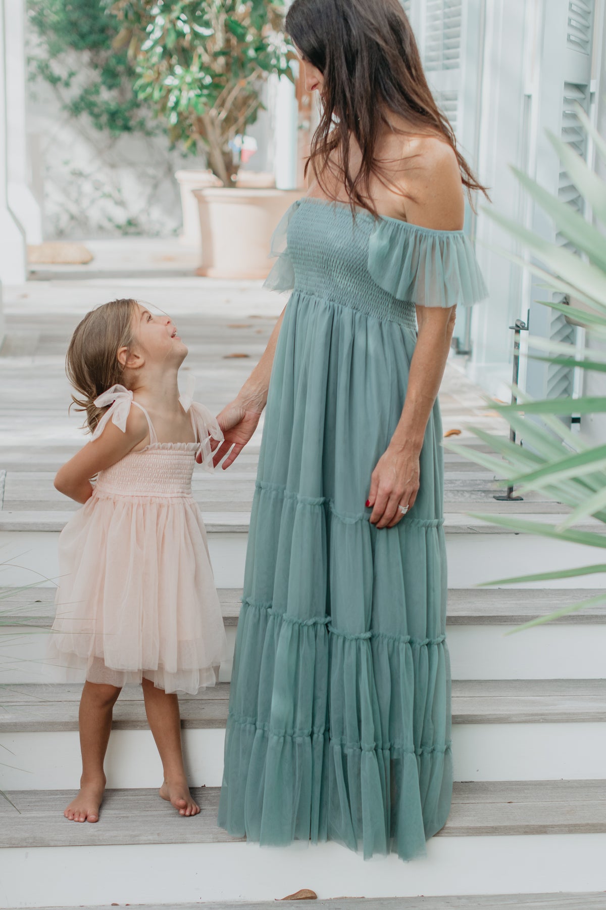 SS Women's Dress Women's Marabella Dress (soft teal tulle)