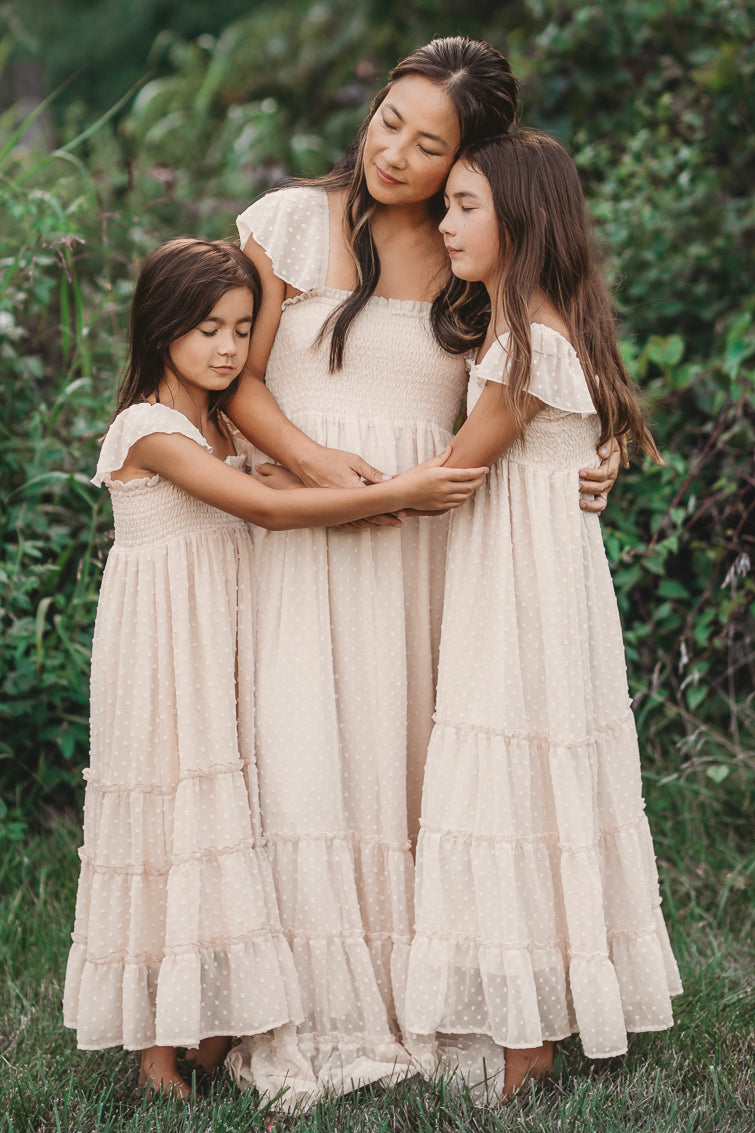 SS Women's Dress Women's Marabella Dress (natural swiss dot)