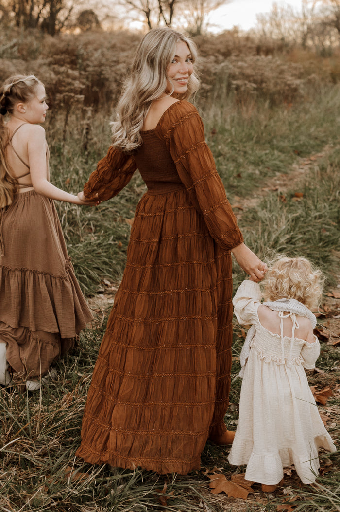 SS Women's Dress Women's Pippa Maxi (mocha chiffon)