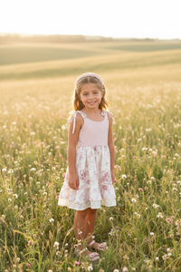 SS Girl's Dress Everleigh Dress (floret pink)