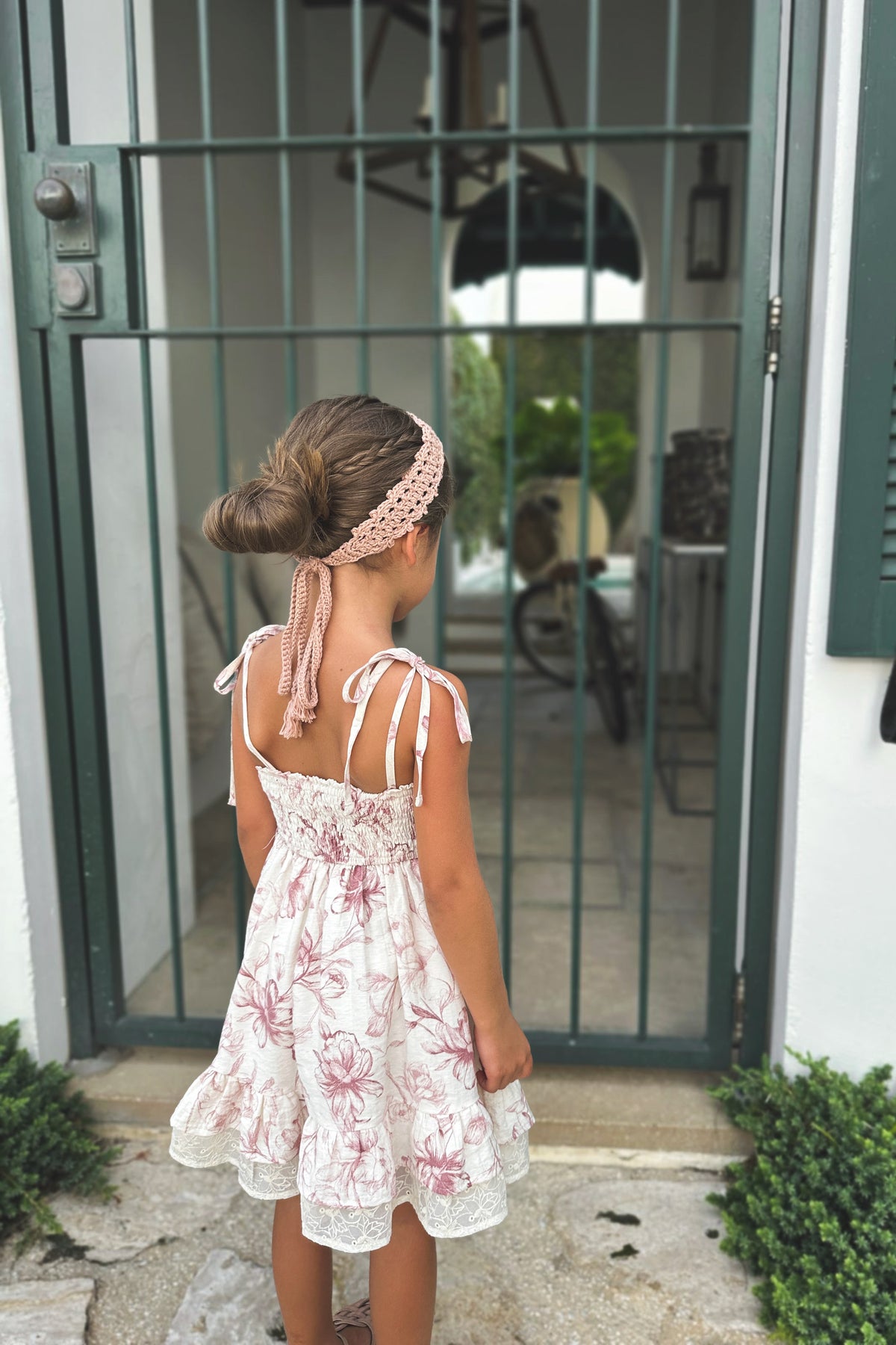 SS Girl's Dress Everleigh Dress (floret pink)