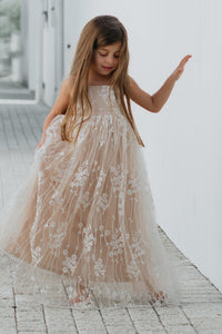SS Girl's Dress Fiona Lace Dress (natural)