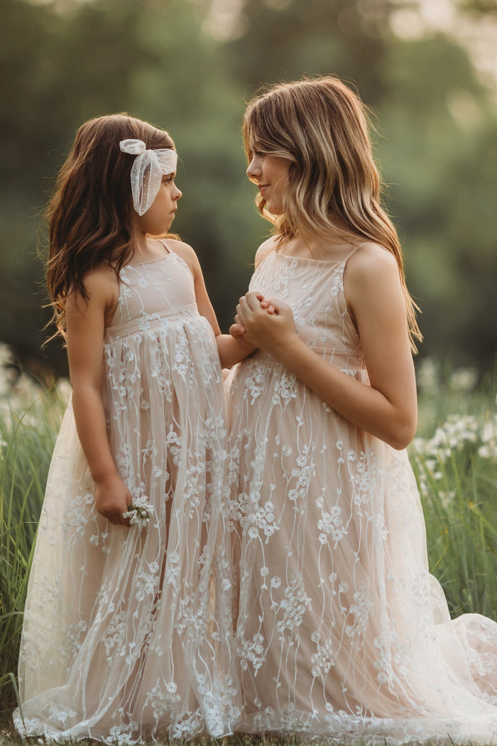 SS Girl's Dress Fiona Lace Dress (natural)
