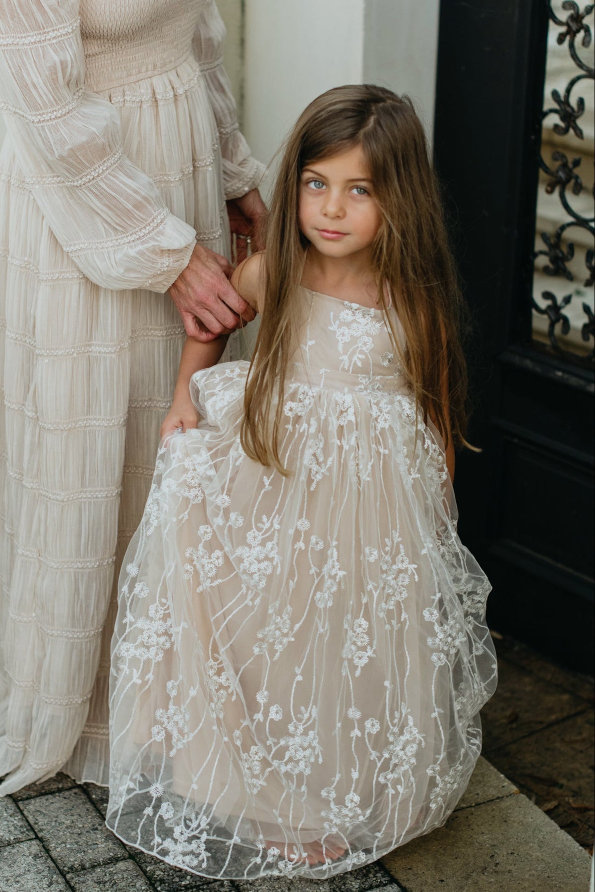 SS Girl's Dress Fiona Lace Dress (natural)