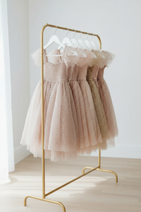 SS Girl's Dress Juliet Dress (sequin pink tulle)