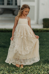 SS Girl's Dress Madeline Lace Dress (ivory)