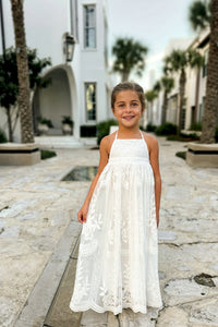 SS Girl's Dress Madeline Lace Dress (white)