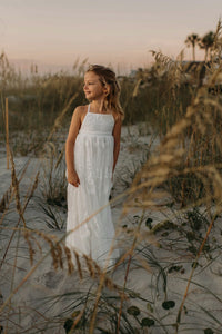 SS Girl's Dress Madeline Lace Dress (white)