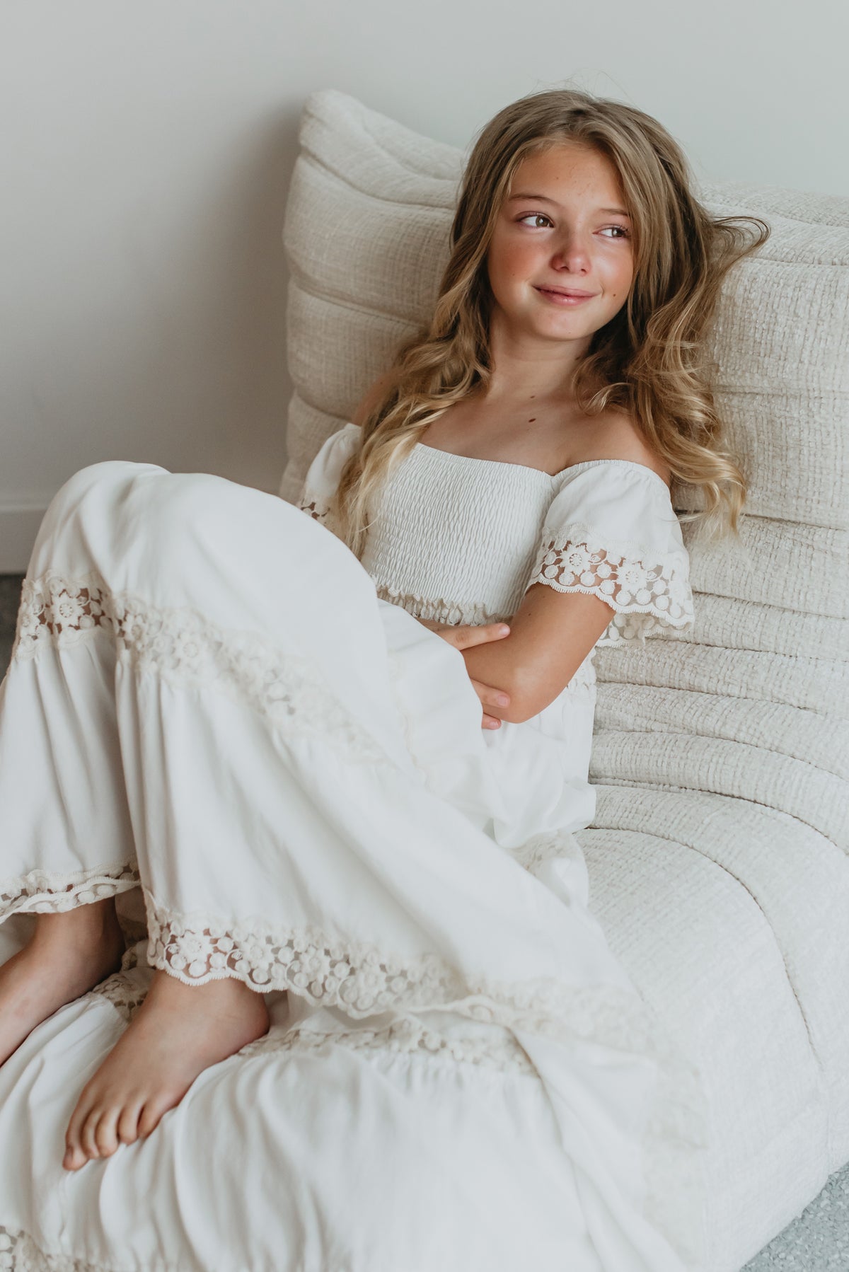 SS Girl's Dress Marabella Dress (lace)