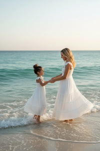 SS Girl's Dress Marabella Dress (white muslin) SALE