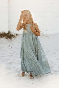 SS Girl's Dress Phoebe Lace Dress (soft teal)