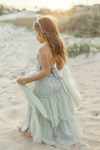 SS Girl's Dress Wendy Dress (mint tulle)