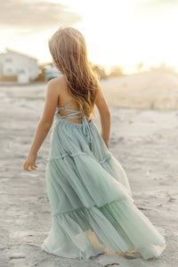 SS Girl's Dress Wendy Dress (mint tulle)