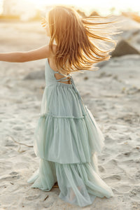 SS Girl's Dress Wendy Dress (mint tulle)