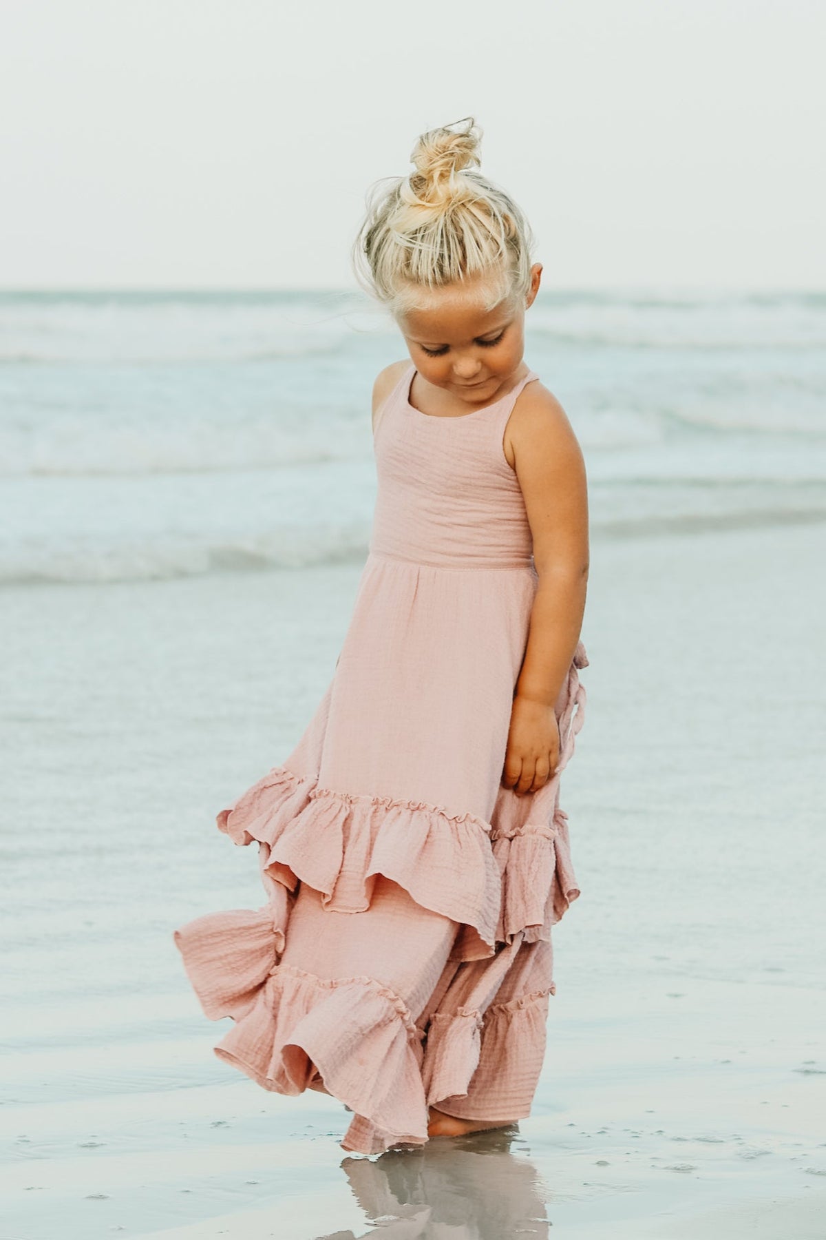 SS Girl's Dress Wendy Dress (peony muslin)