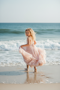 SS Girl's Dress Wendy Dress (soft pink tulle)