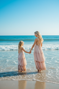 SS Girl's Dress Wendy Dress (soft pink tulle)