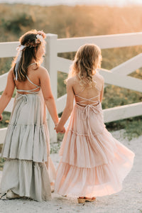 SS Girl's Dress Wendy Dress (soft pink tulle)