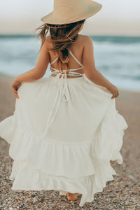 SS Girl's Dress Wendy Dress (white muslin) SALE